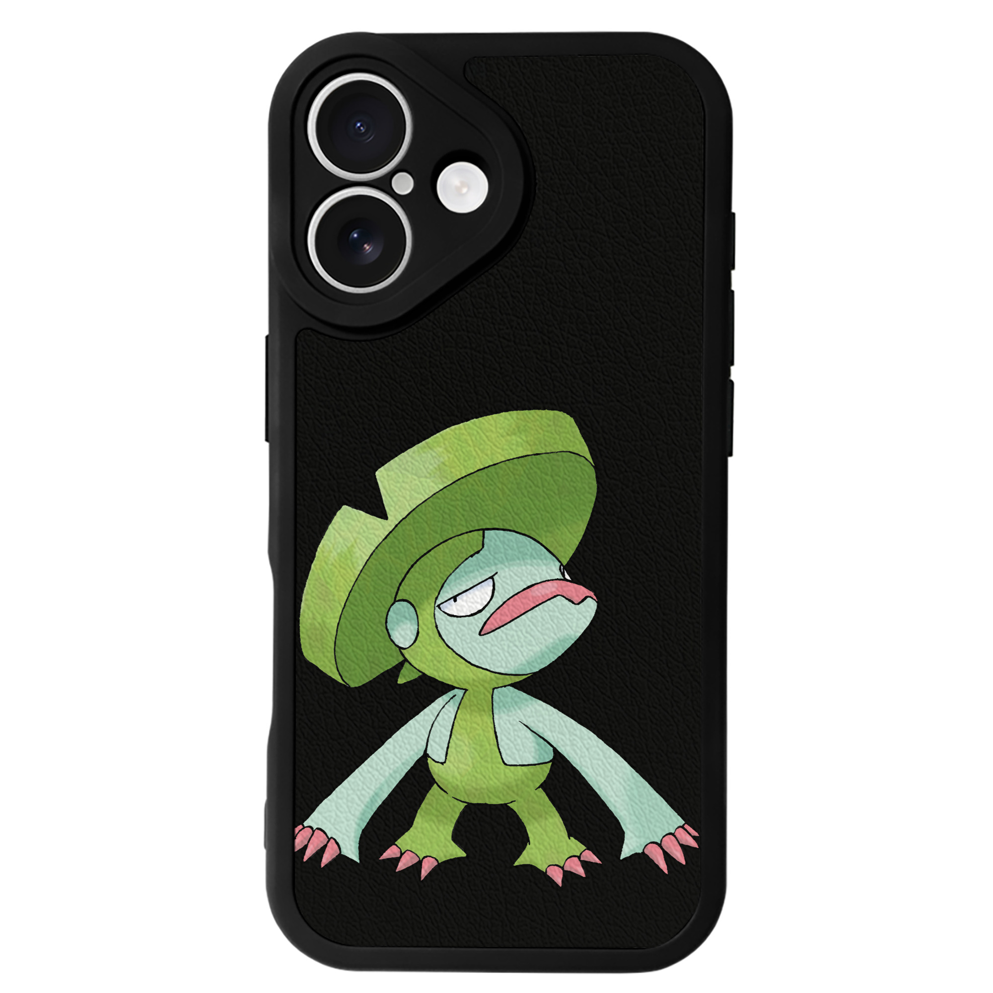 （画像用） ポケットモンスター Pokémon 【iPhone 16シリーズ対応】シリコンスマホケース（レザー調） 材質：シリコン